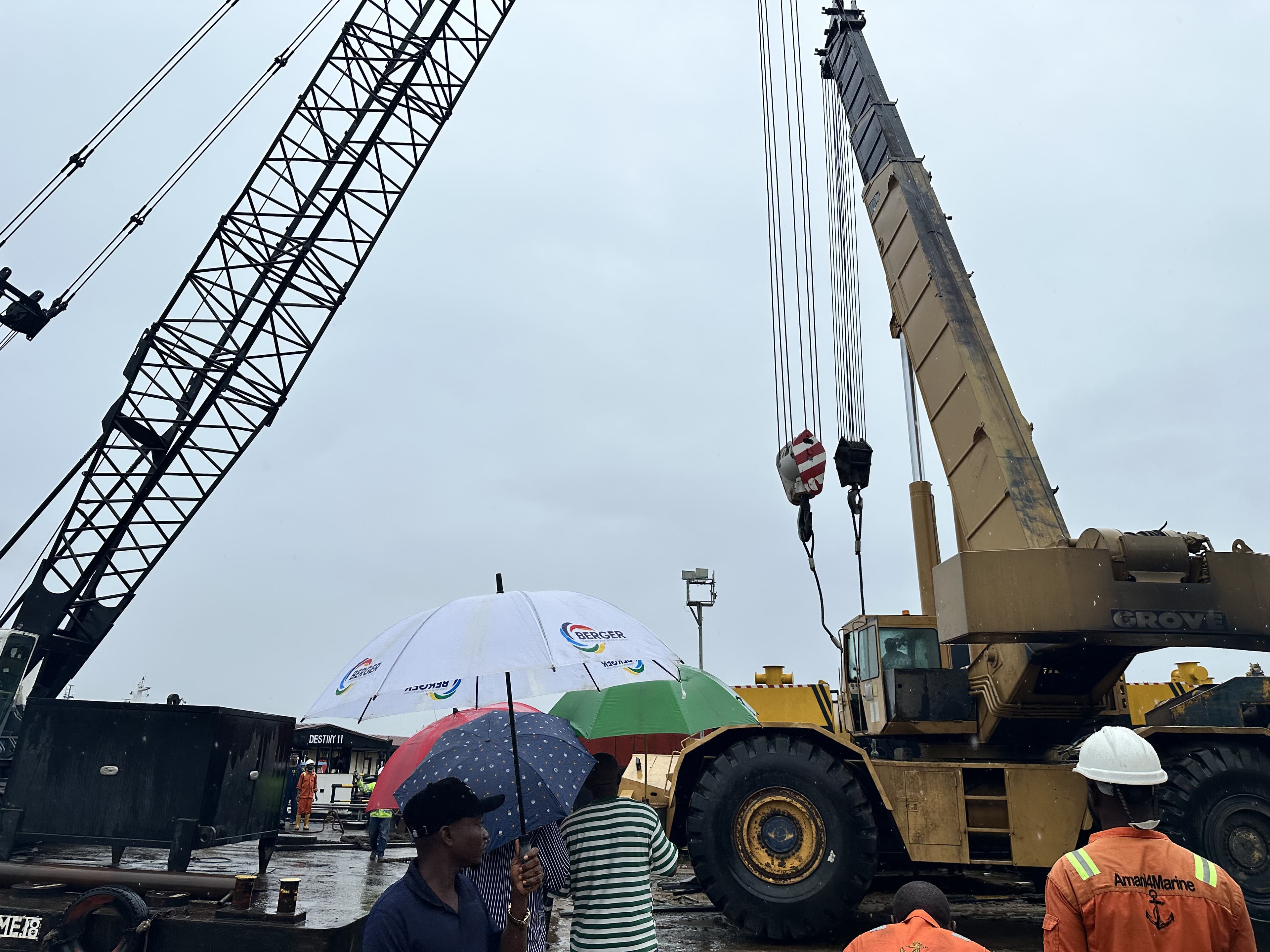 Amani4Marine site operations